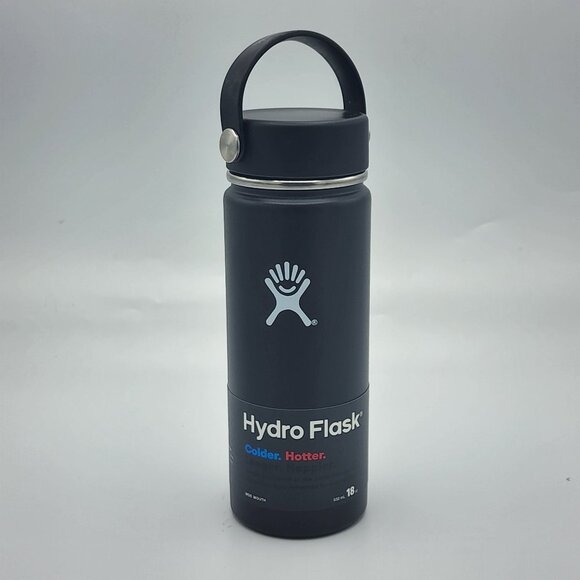 Hydro Flask Wide Mouth Bottle with Flex Cap 18 oz - Picture 1 of 3